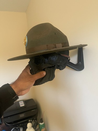 Military beret display skull - display,