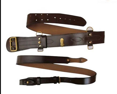 Sam browne belt genuine - browne,