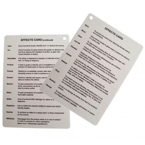 Military effects plastic - military,